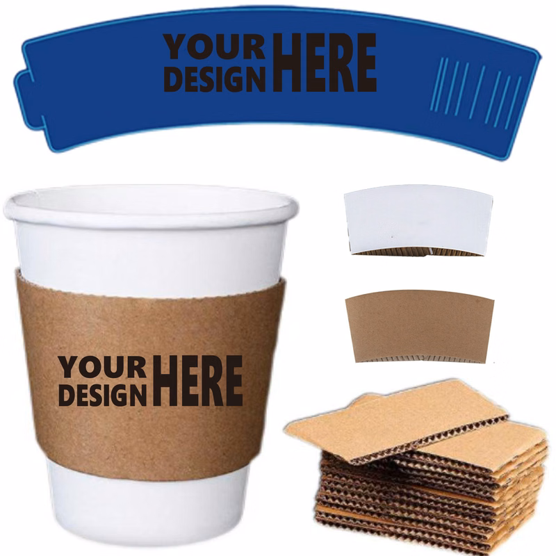 Paper Coffee Cup Sleeves ®C Disposable