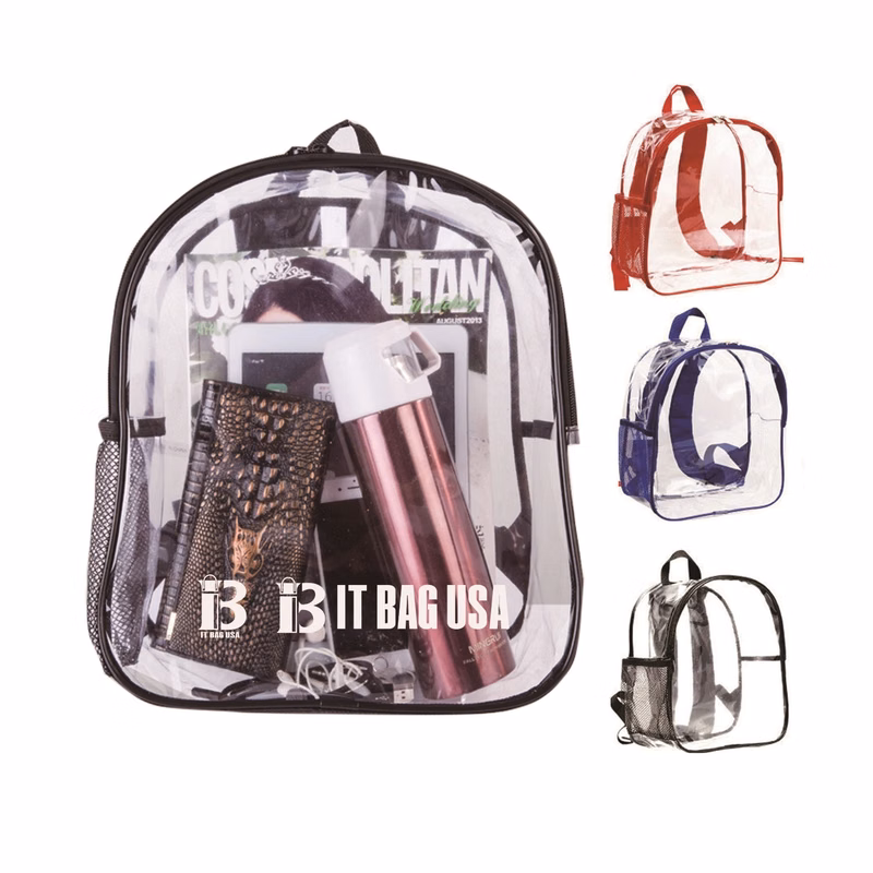 Clear Transparent Pvc School Bag