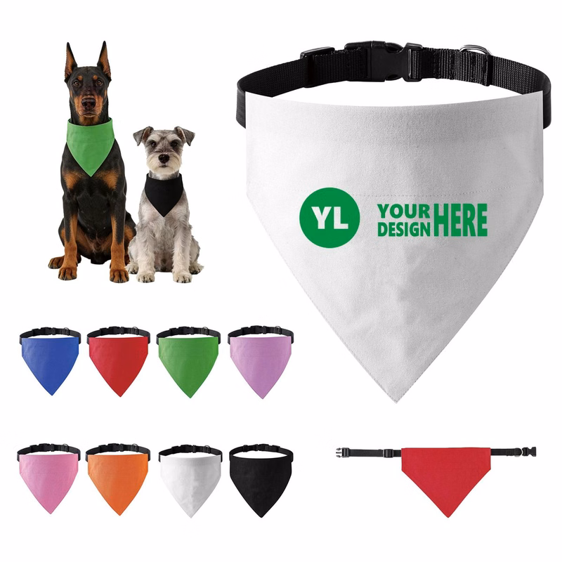 Cotton Pet Triangle Bandana