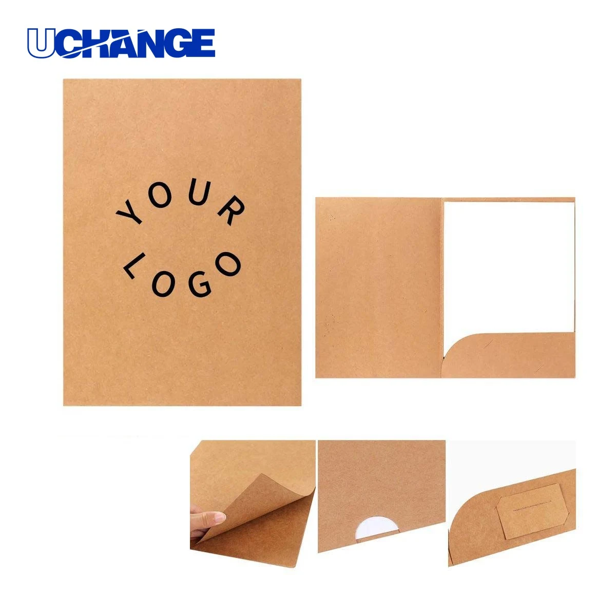 A4 Kraft Document Folder Organizer 1