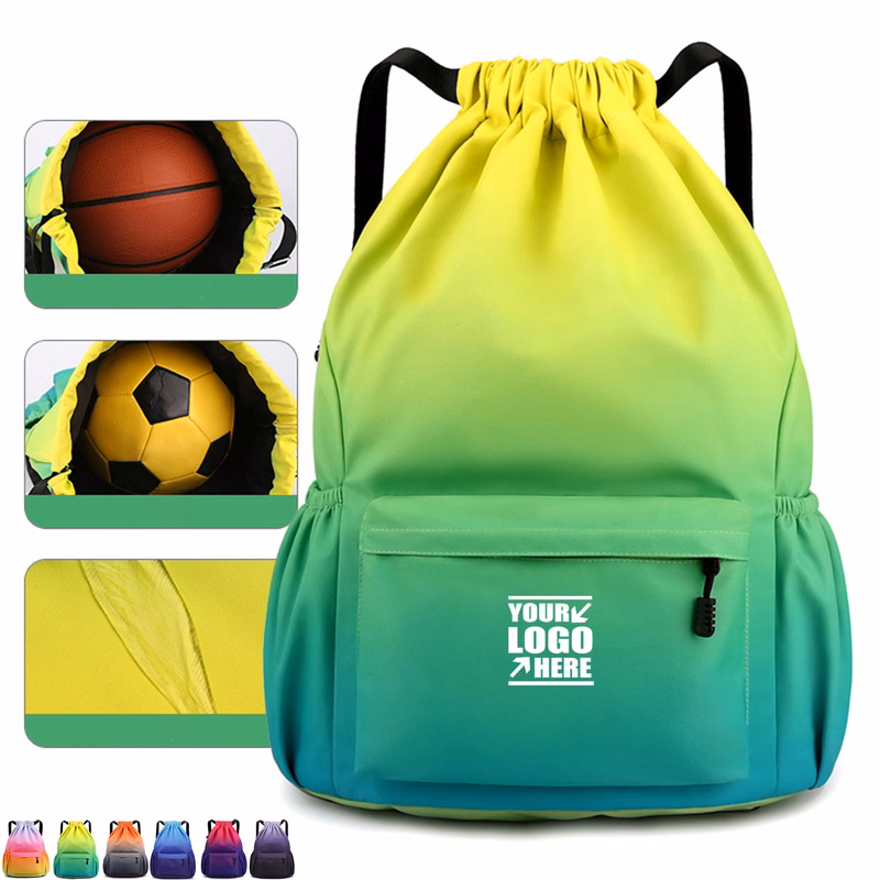 Pocket Drawstring Backpack