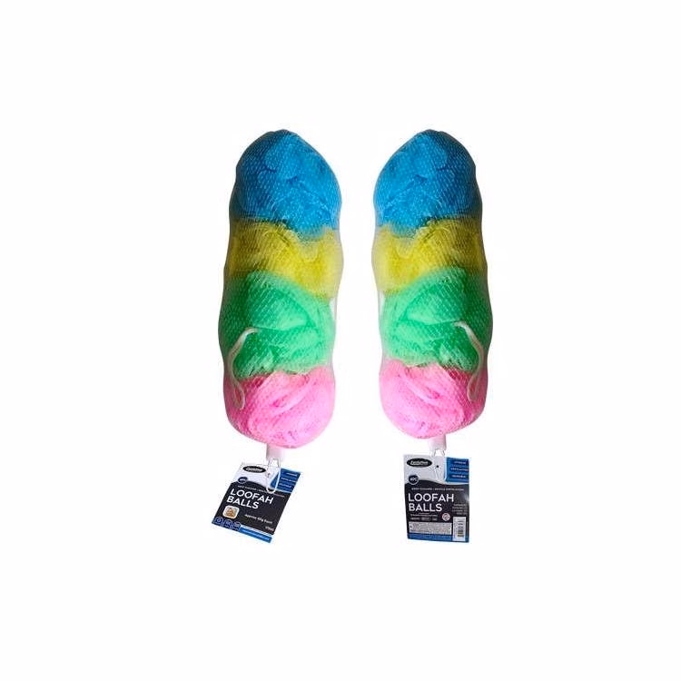 Bath Loofahs 4 Pack - Assorted