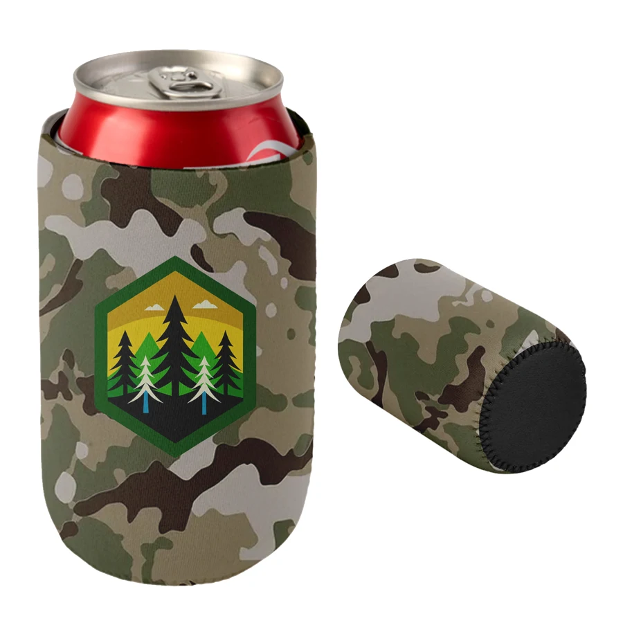 Sublimation 12 Oz Can Kooler with Stitched Bottom - 3mm 1