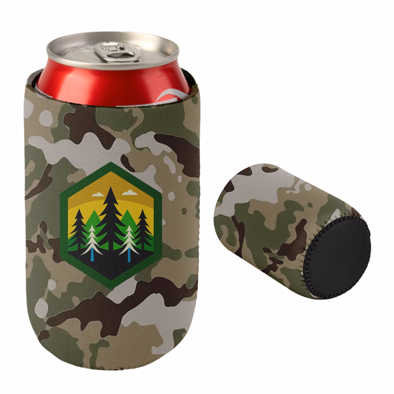 Sublimation 12 Oz Can Kooler with Stitched Bottom - 3mm