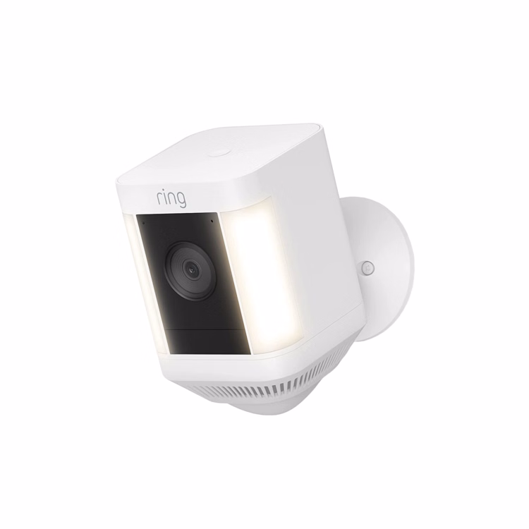 Ring Spotlight Cam Plus Battery - White