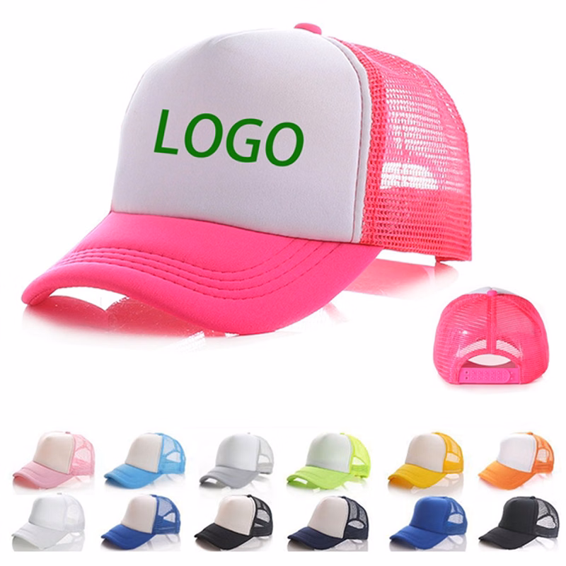 Mesh Back Sponge Bassball Cap