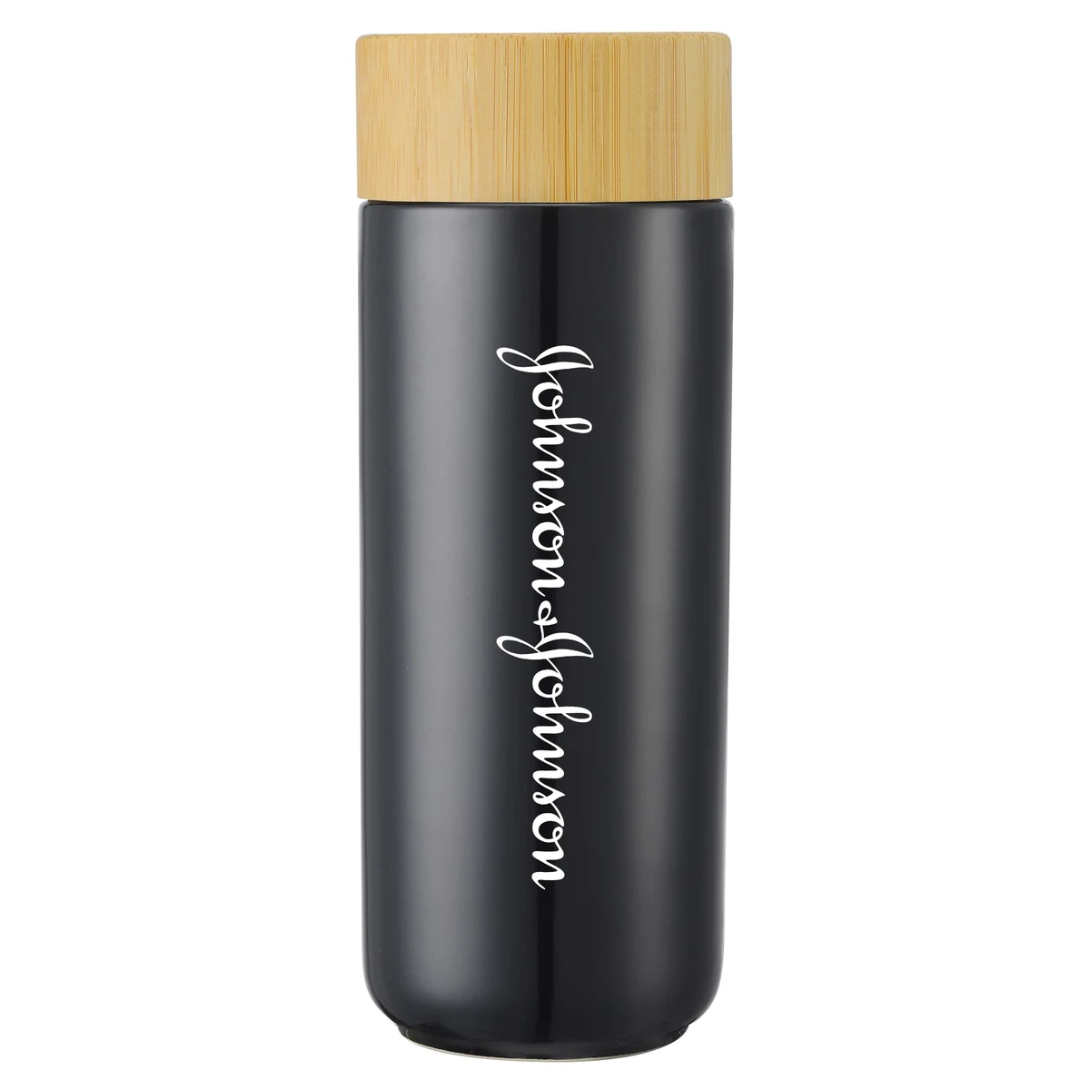 10oz Ceramic Mug Bamboo Lid 1
