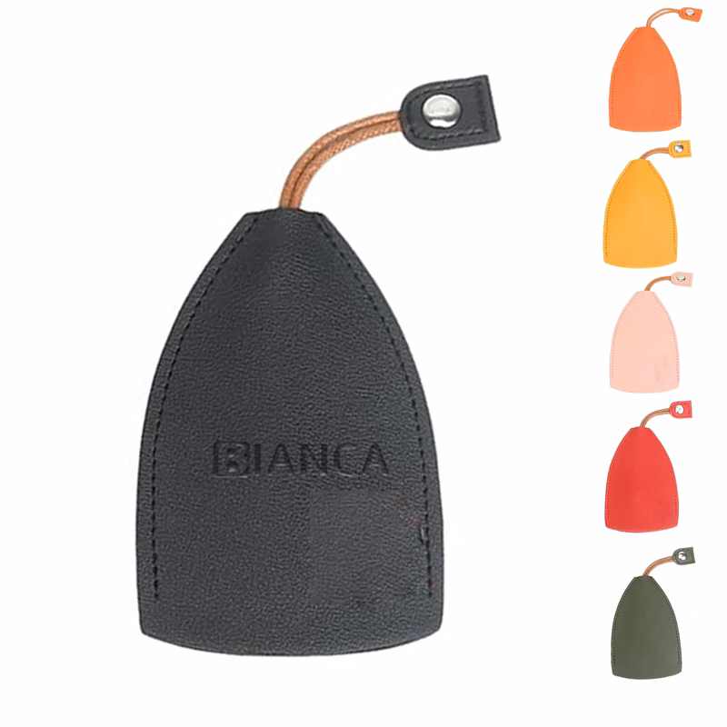 Creative PU Leather Car Case Mini Pull-Out Key Holder