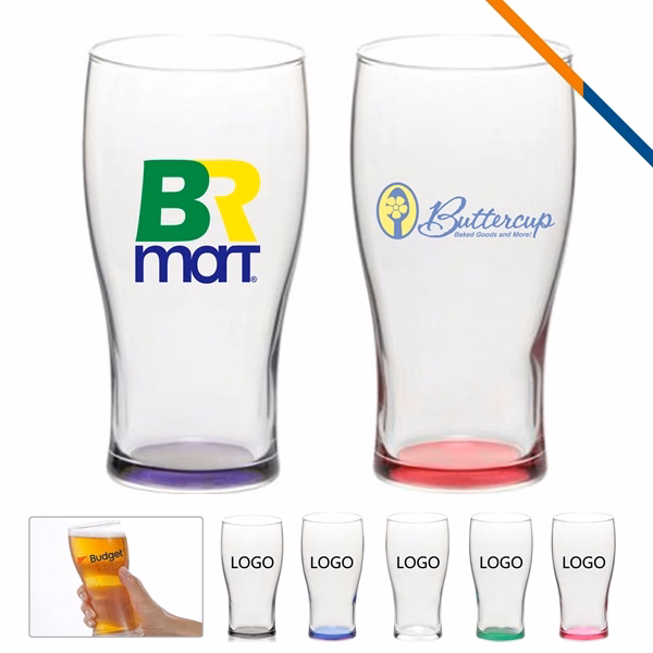 Custom 16 oz Tulip Shape Beer Glasses — Premium Aroma Enhancing Glassware