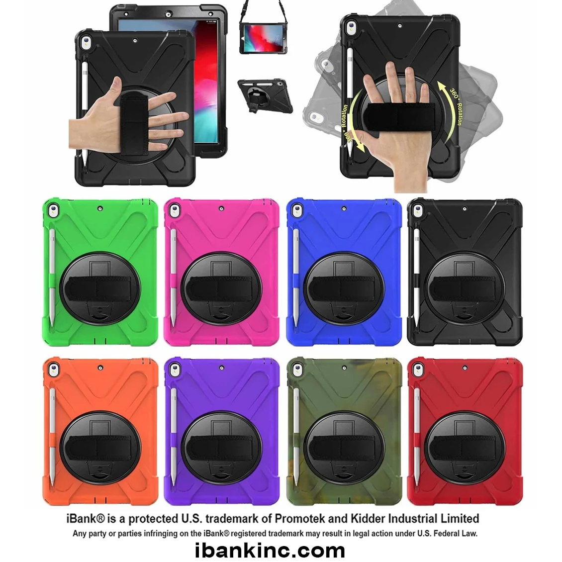 iBank ® Shockproof Case for iPad Pro 10.5" / iPad Air 3 2019-2017 1