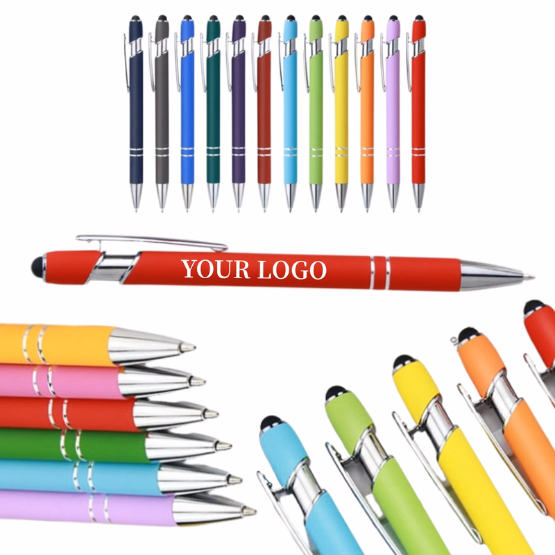 Ballpoint Pen Touch Stylus Cap Aluminum