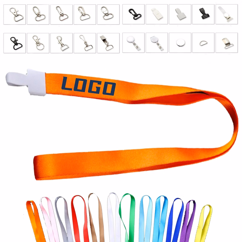 Multi Hook Style Polyester Lanyard MOQ100pcs