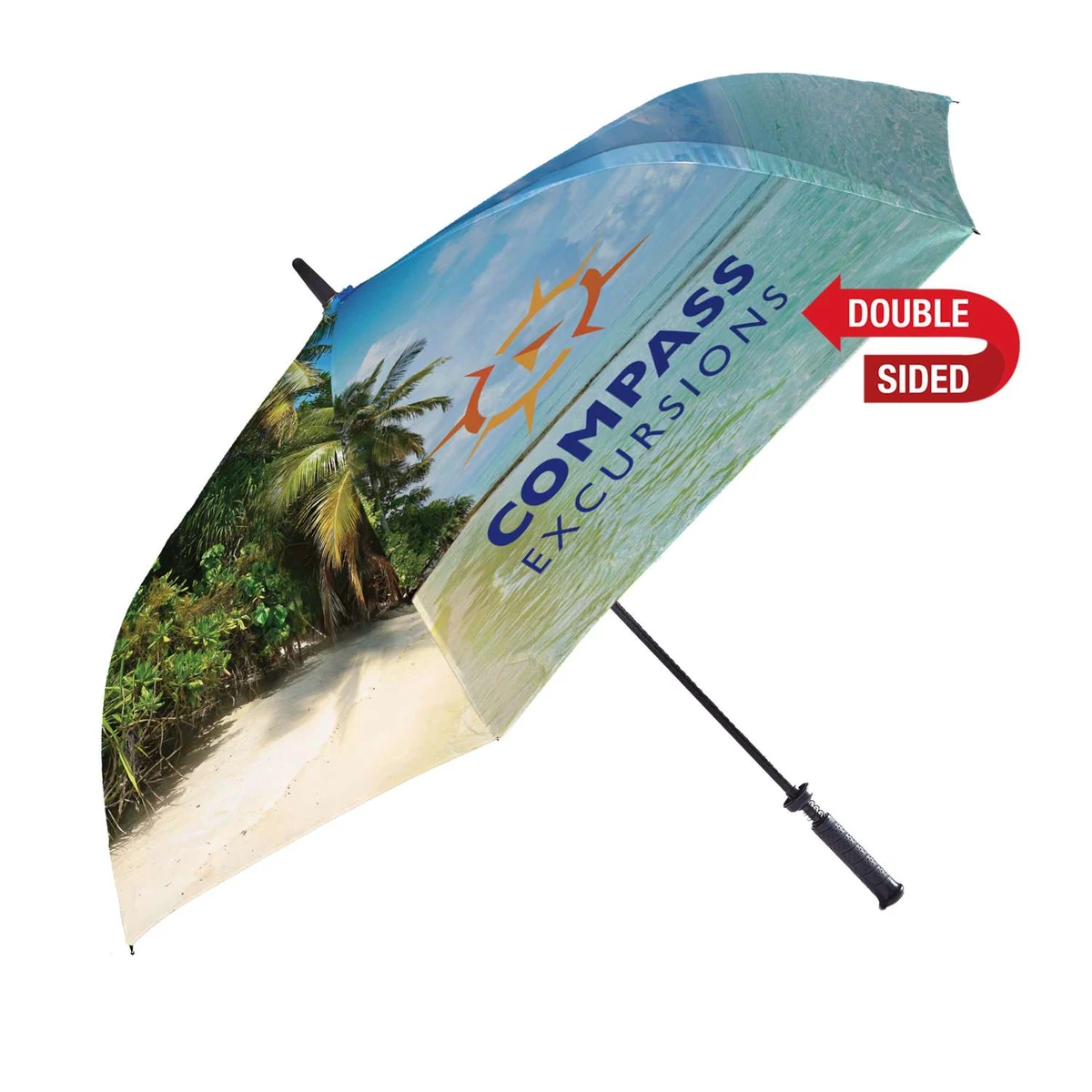 Golf Umbrella Dye Sublimation Double-Sided 1