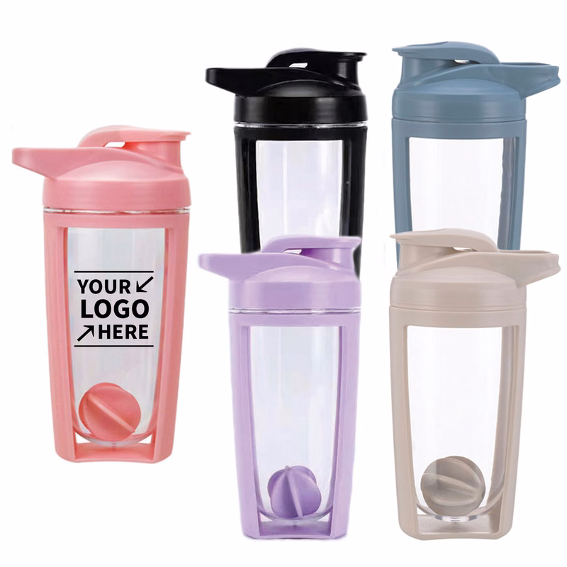 PC Double Layer Convenient Shake Bottle