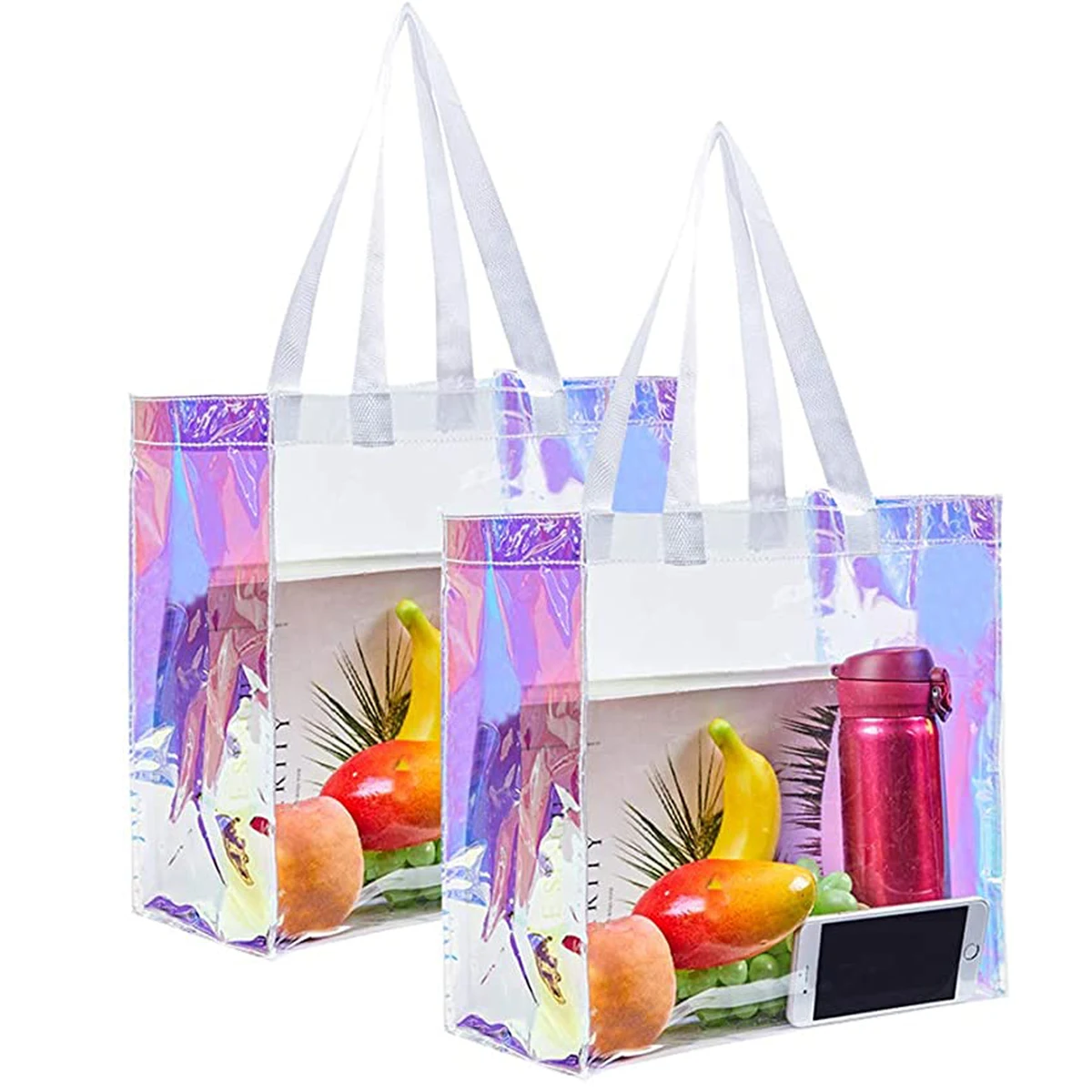 Stadium Approved Hologram Clear Bag 1