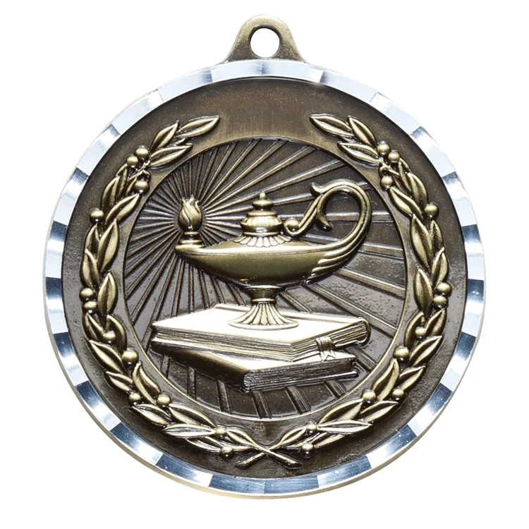 2" Knowledge Diamond Cut Medal 1