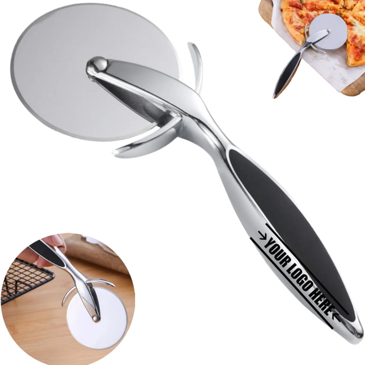 Handy Zinc Alloy Pizza Cutter 1