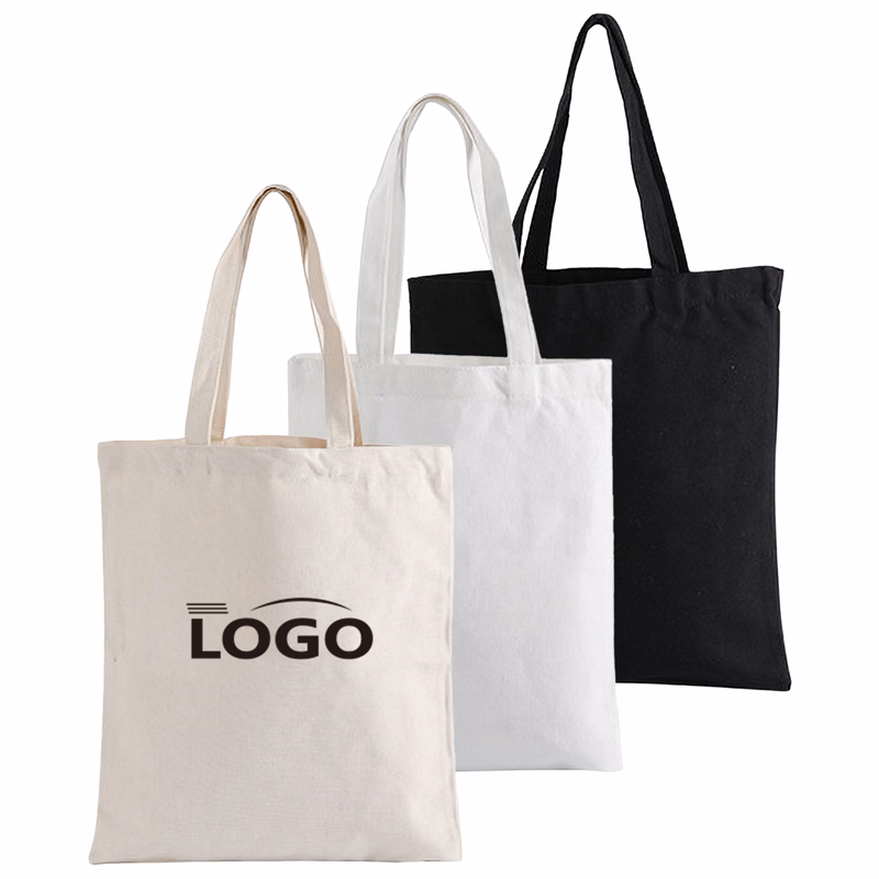 98% Eco-Conscious Cotton Canvas Tote Bag Foldable Grocery