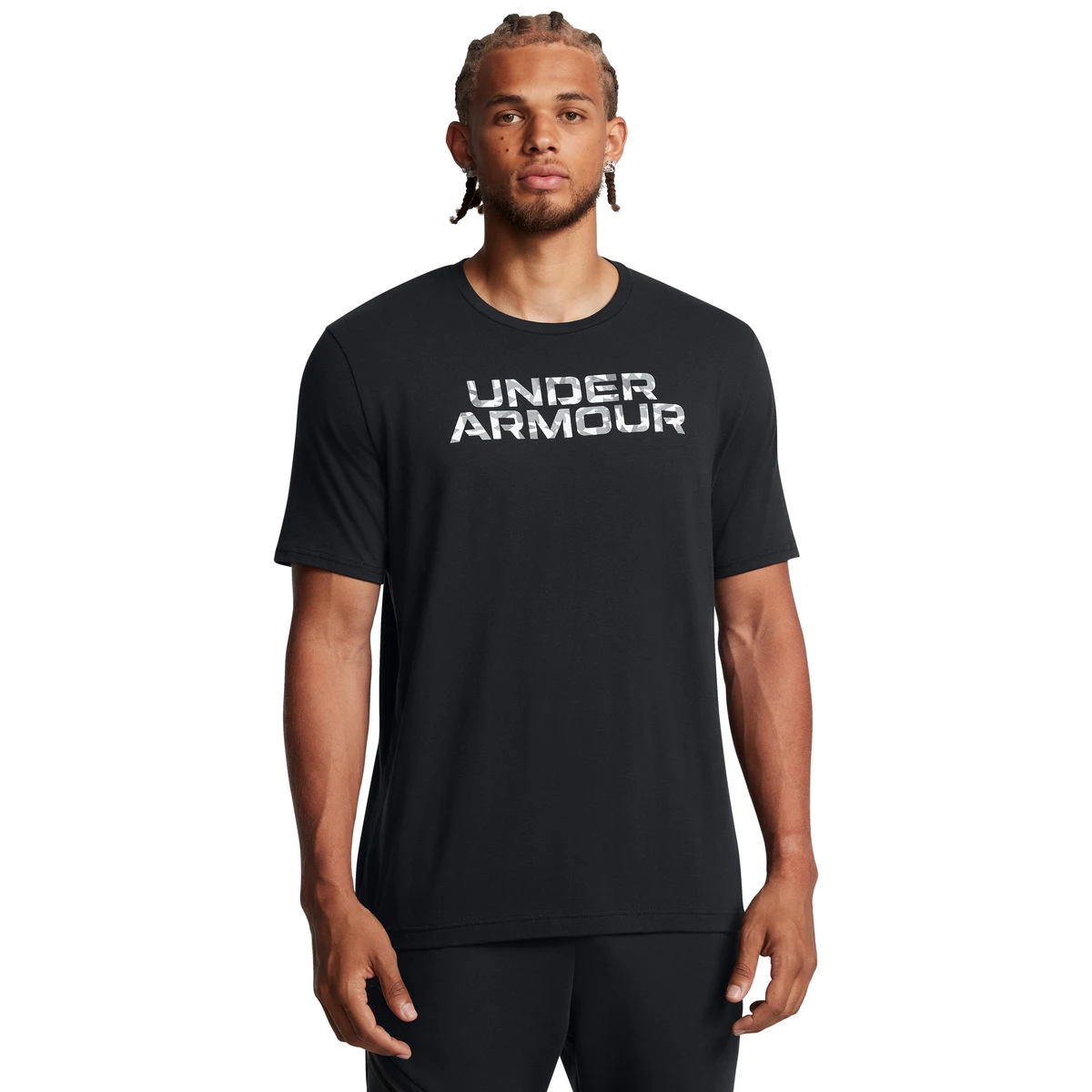 UA Stamped Wordmark Men's Short Sleeve 1