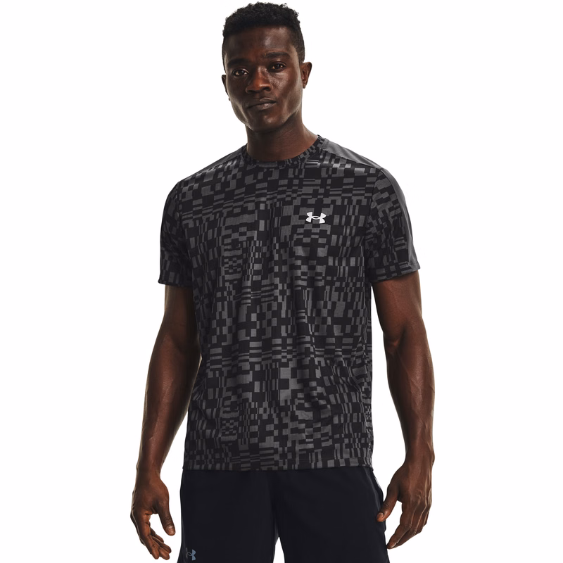 UA Speed Stride Printed Men's Short Sleeve