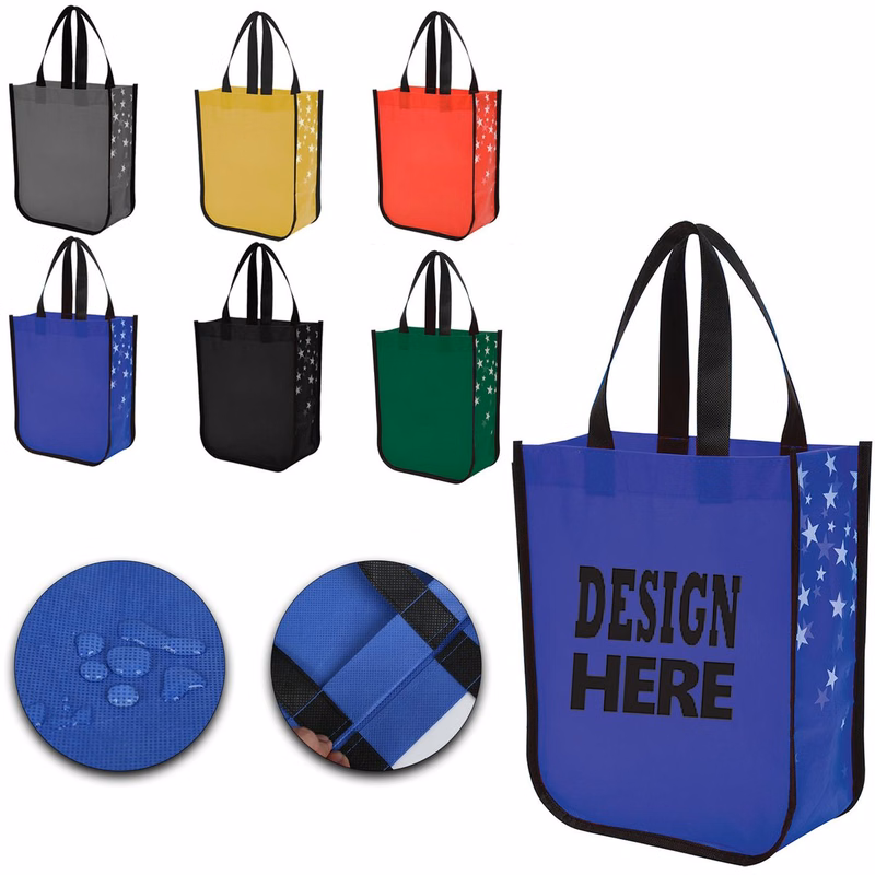 Foldable Eco-Friendly Non-Woven Tote Bag