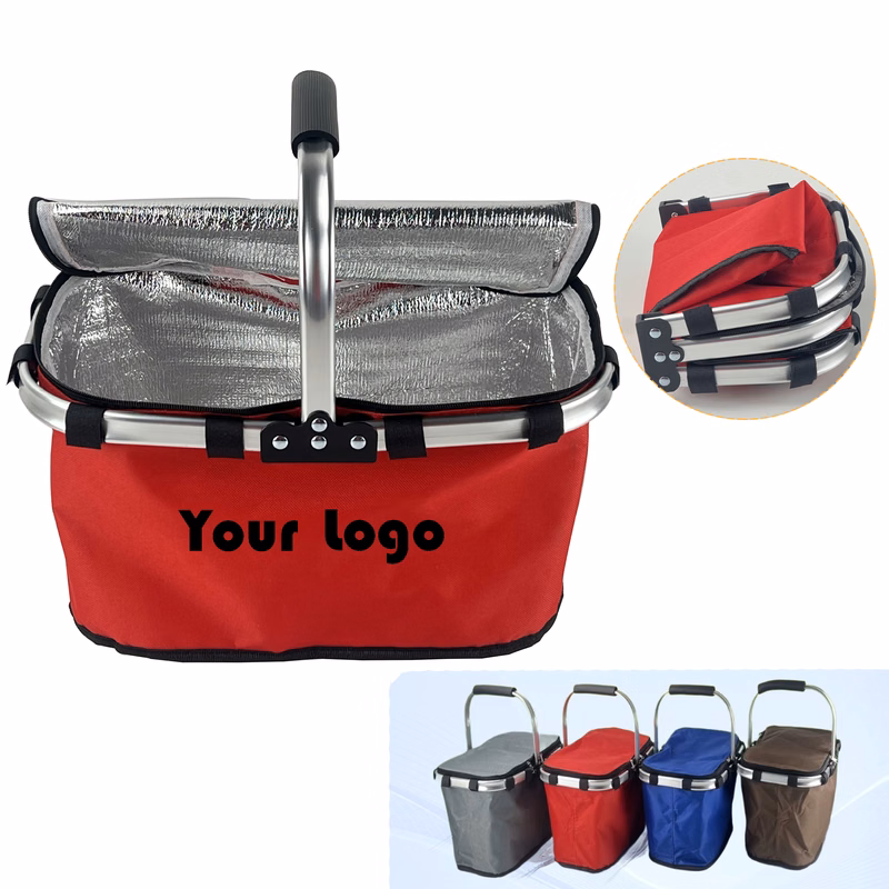 Foldable Insulated Picnic Basket