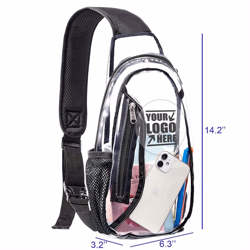 Clear Sling Crossbody Bag