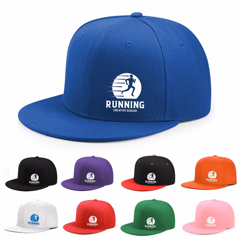 Flat Brim Hip Hop Hat Baseball Cap