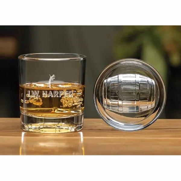 Bourbon Barrel Rocks Glass