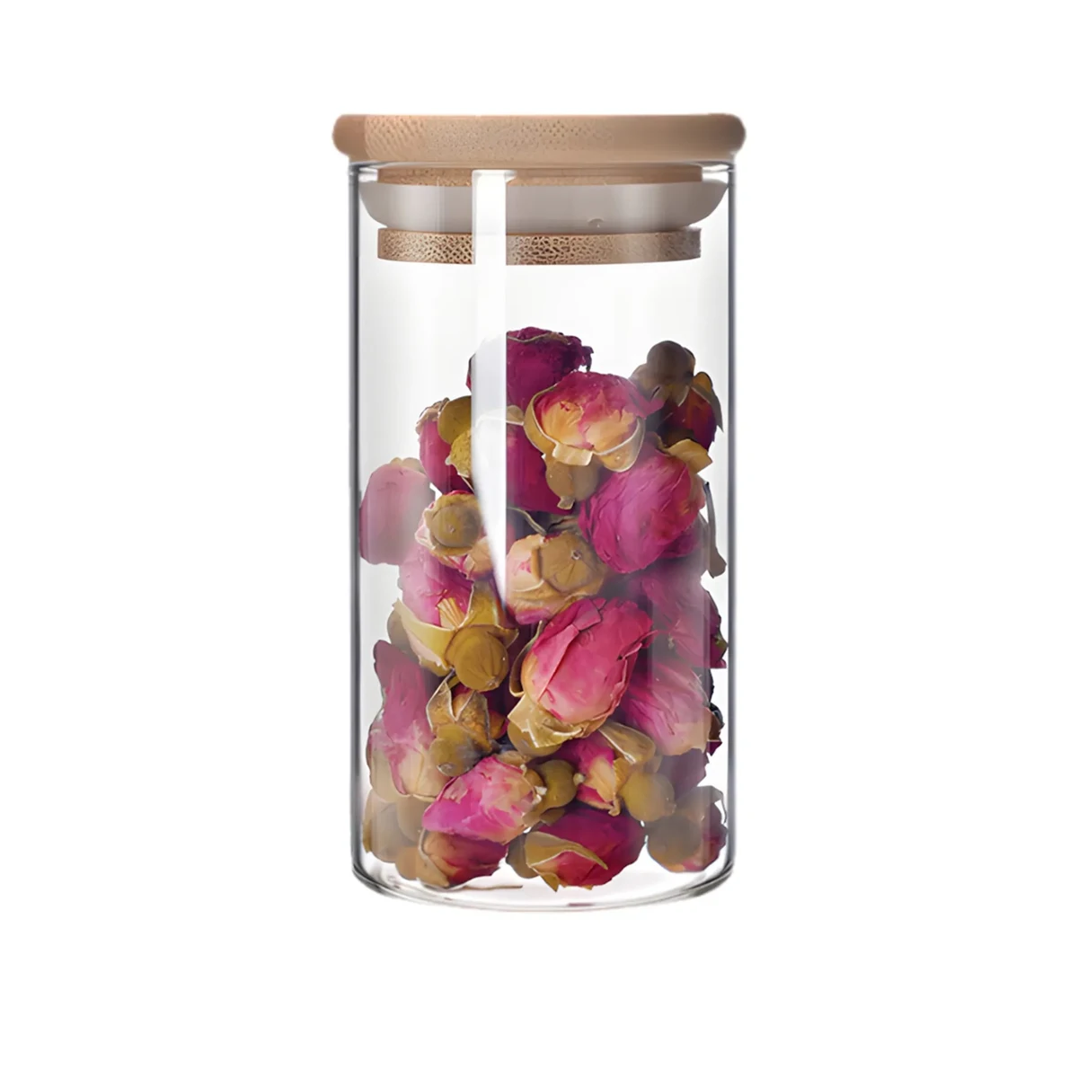 Canister with Bamboo Lid 1