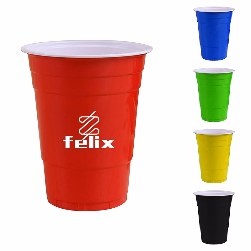16 Oz. Disposable Plastic Cups