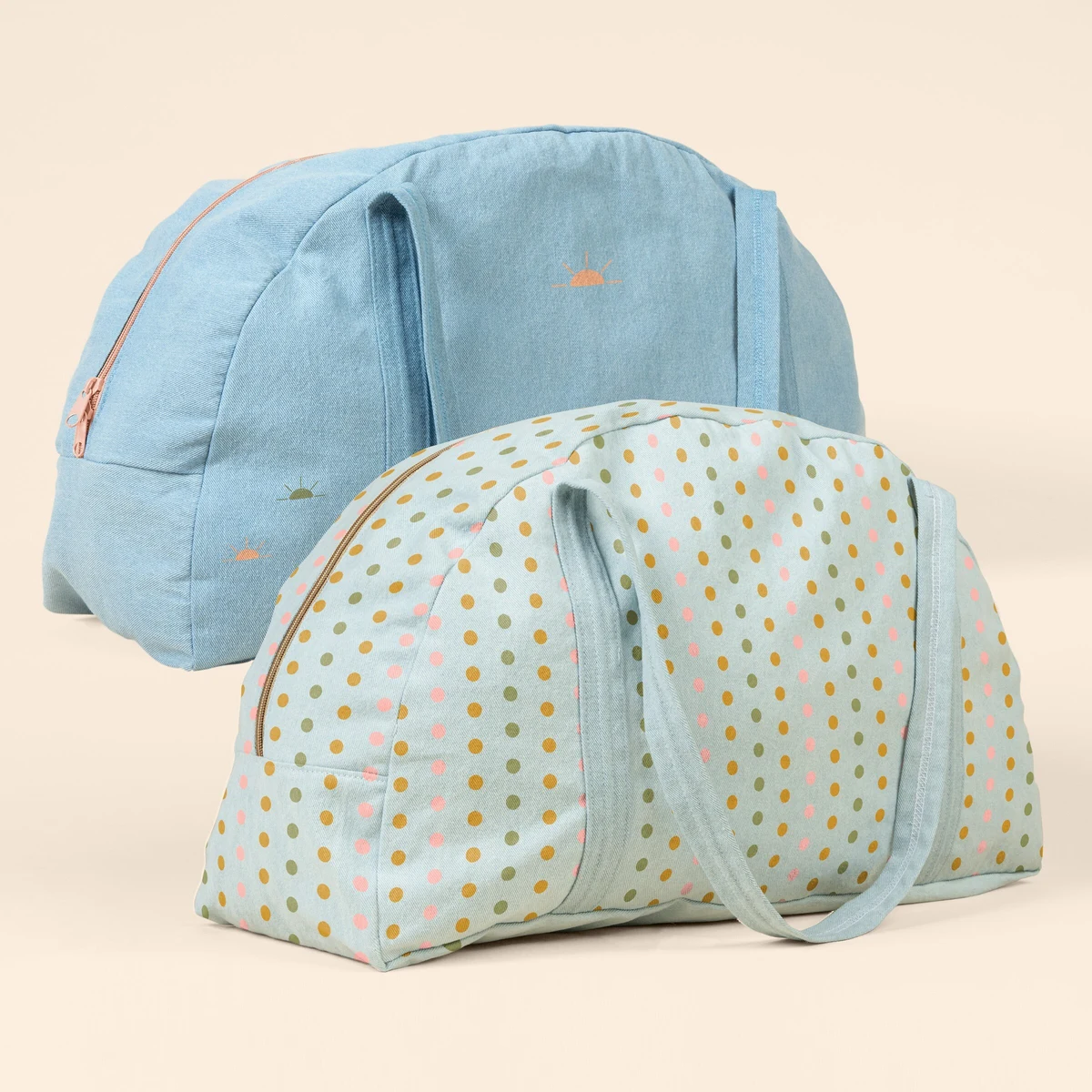 SOMEWHERE TOTE - DENIM 1