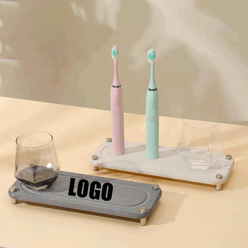 Fast Drying Stone Sink Tray/ Water Absorbing Stone Tray for Sink Countertop/ Quick Dry Stone Rack 1