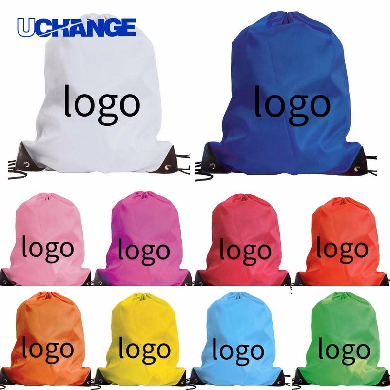Gym Drawstring Backpack with Reinforced Corner Organizer