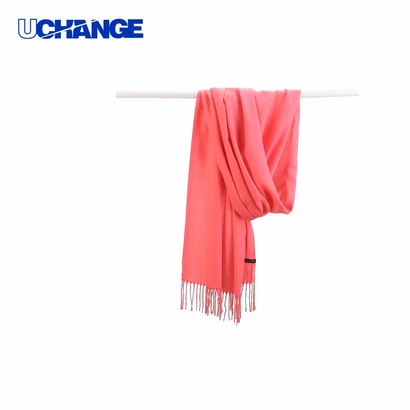 Imitation Cashmere Pashmina Shawl Wrap 78" x 27.5" with Fringe