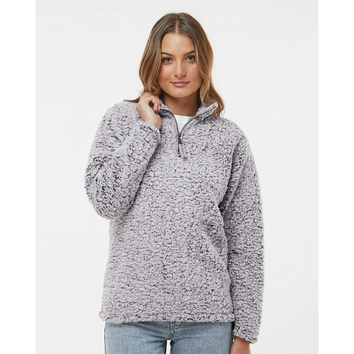 Women's Epic Sherpa Quarter-Zip Pullover - 8451 1