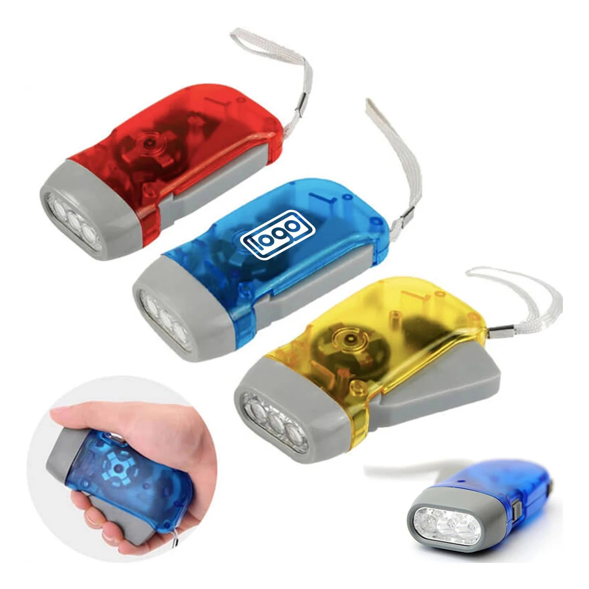 Push-To-Gen Flashlight 1