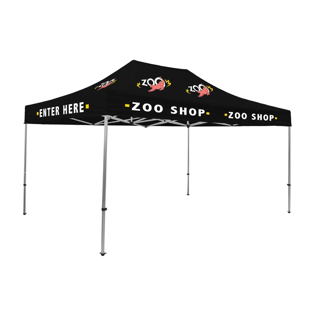 15' Premium Tent Kit (Imprinted, 9 Locations) 1