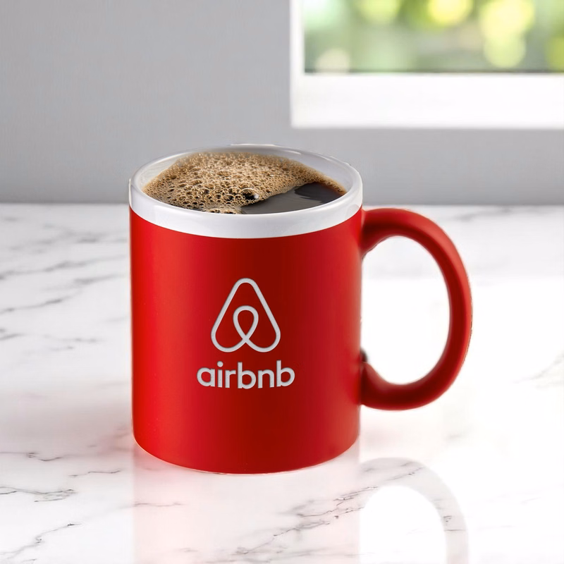 11 Oz. Sunrise Velvet-Touch Ceramic Coffee Mug