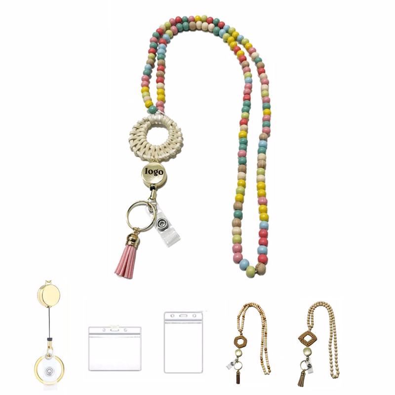 Woven Tassel Badge Reel