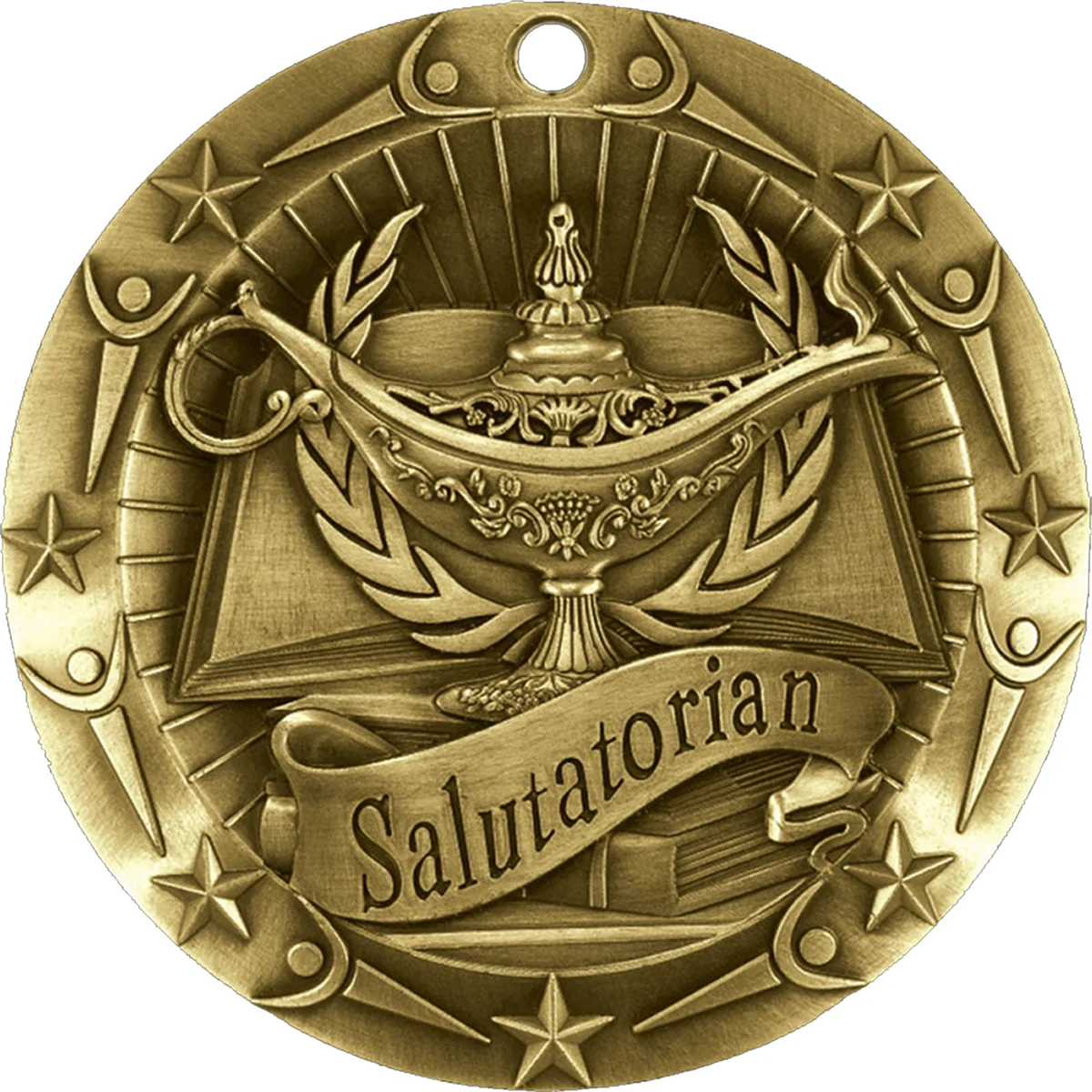 Stock World Class Sports & Academic Medals: Salutatorian 1