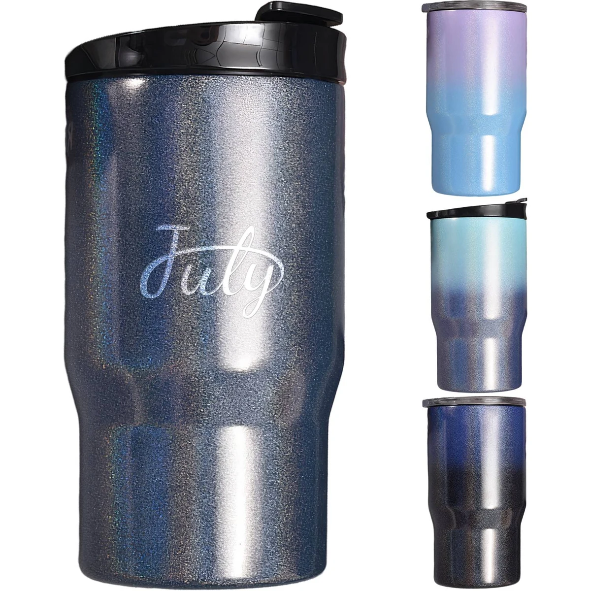 14oz Rainbow Stainless Steel Tumbler 1