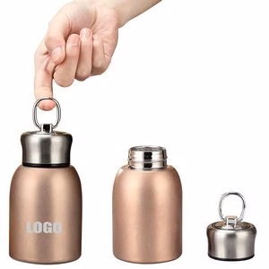 300ml Compact Stainless Steel Coffee Mug With Double Wall Insulation
