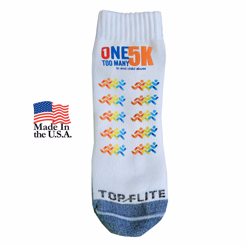 Top Flite Full Cushion Quarter Top Socks with Oversized DTF