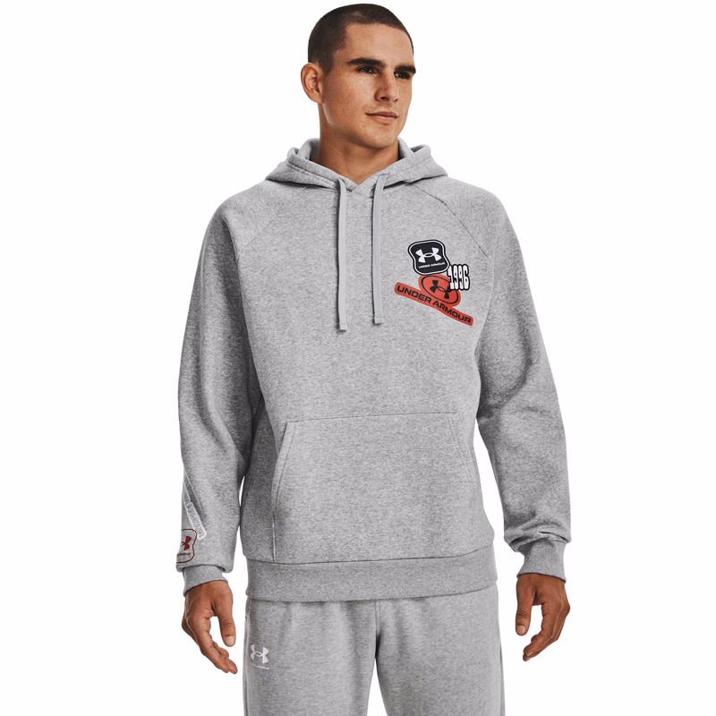 Men's UA Rival Fleece Graphic Hoodie 