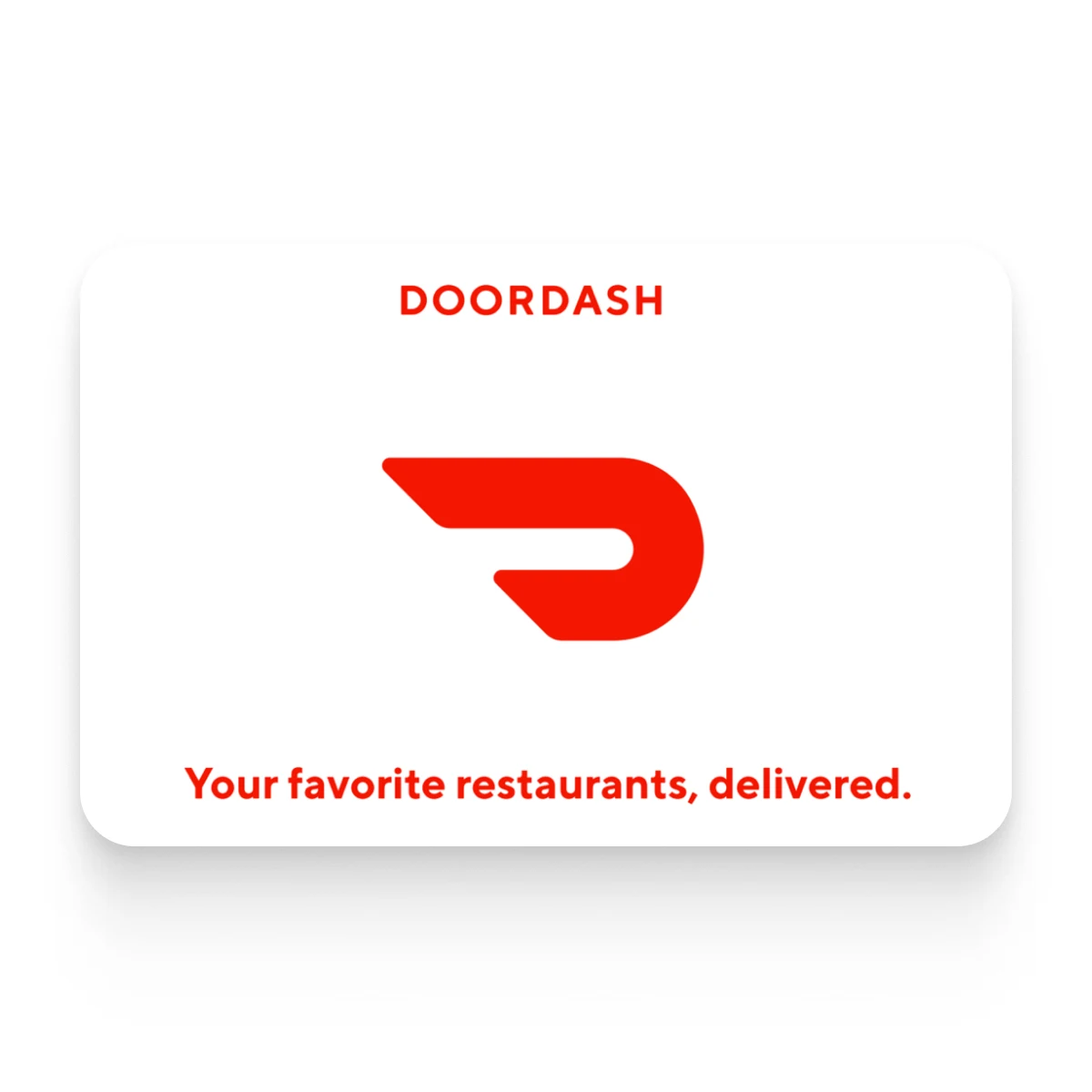 DoorDash Gift Card 1