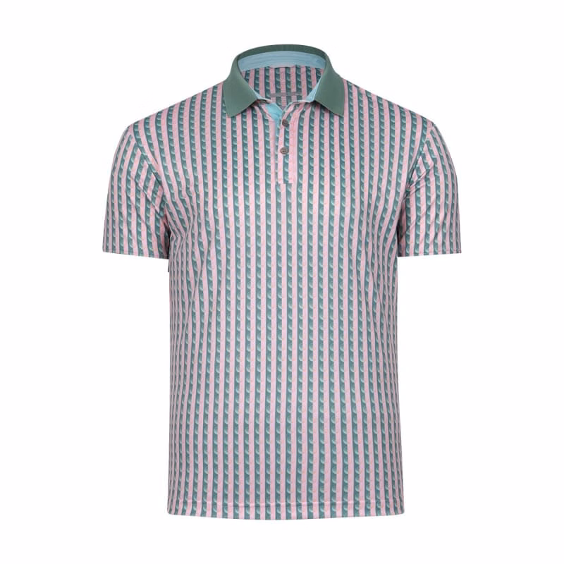 Swannies Men's Greens Piqué Polo - SW1026