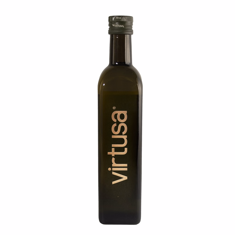 Etched Extra Virgin Olive Oil Bottle