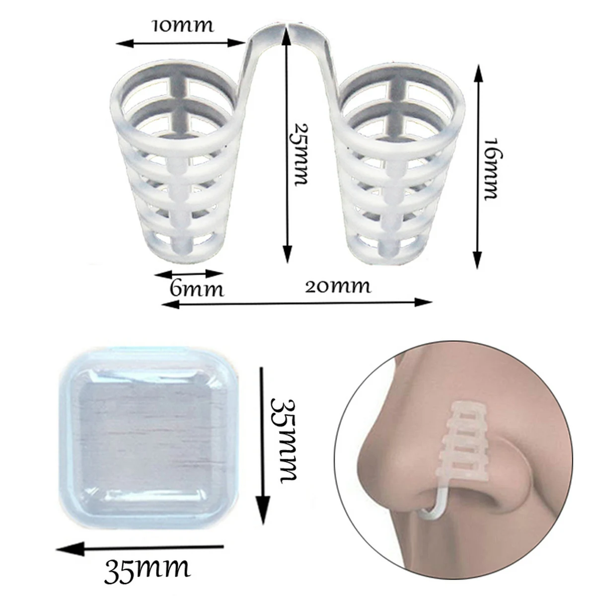 Anti-Snoring Nose Vents Snore Stopper 1