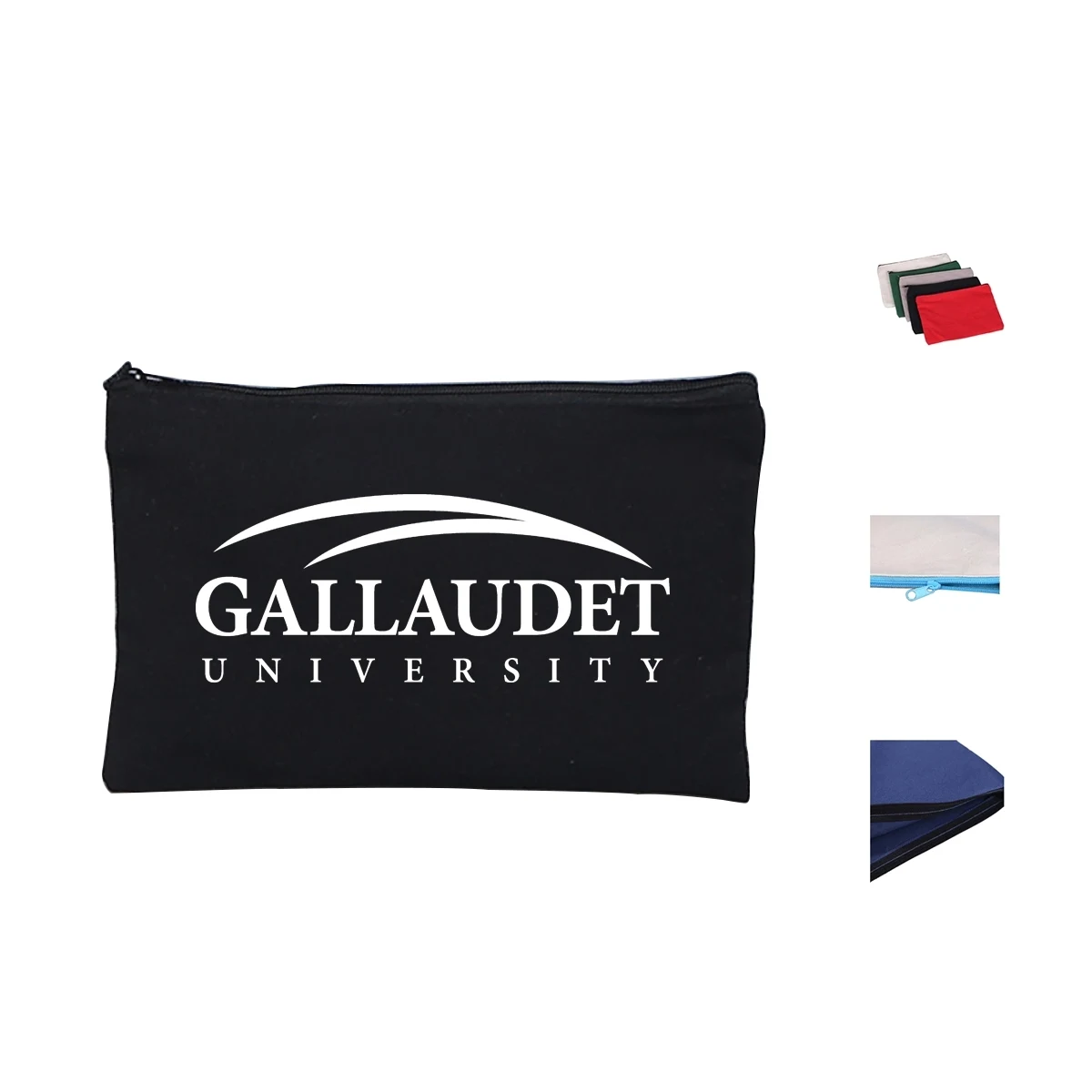 Cotton Zippered Pencil Case 1
